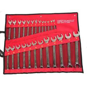 Factory Sale Combination Wrench Spanner Set Chrome Plated Mirror Steel Hand <b>Tool</b> Metric Sizes OEM Customizable Clearance Set-com - Product Image 1