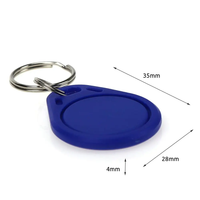 Porte-clés RFID ISO 18000-6C GEN2 MCT, UID modifiable, étiquette NFC 1k S50 13.56MHz, carte HF 14443A avec bloc 0 inscriptible