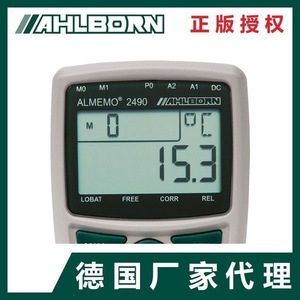 เครื่องบันทึกข้อมูล Ahlborn ALMEMO 2590-4S IP65 RS232 USB สำหรับการตรวจสอบสภาพแวดล้อม - Product Image 4