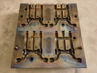 Machine de moulage vertical entièrement automatique pour composants de moteur, facile à utiliser, en acier galvanisé pour fonderie, 380V