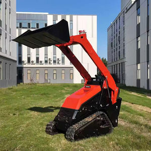 고성능 25HP 쿠보타 HM1000 디젤 엔진 EPA 인증 미니 스키드 스티어 로더 HM1000 트랙 크롤러 장착 미니 로더 - Product Image 2