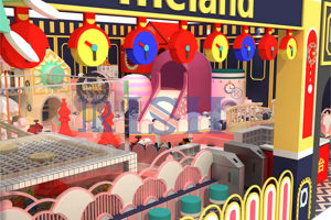 Parque Infantil Comercial para Niños, Tobogán Interior, Trampolín Infantil, Castillo Inflable, Equipo de Juegos Interior para Niños - Product Image 3