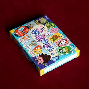 Jogo de cartas infantil monstro japonês, cartas educacionais, brinquedo para bebês