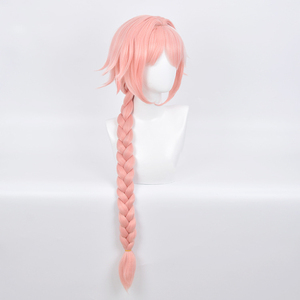 Peluca de Cosplay de Astolfo de Fate/Apocrypha, Trenzada Rosa, para Niñas, Venta al por Mayor de Ainizi - Product Image 4