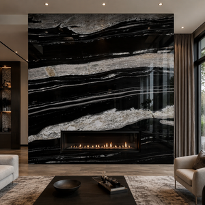 UNION Modern Design Copacabana Brazilian Black Big Slab Granite Tile Polished Surface Finish Durable 1-Year for Villa - Product Image 6