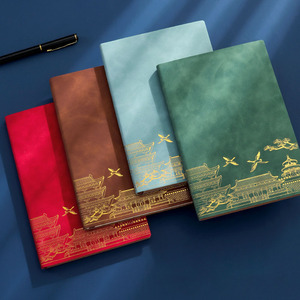 Chất lượng cao A5 <span class=keywords><strong>PU</strong></span> da văn phòng kinh doanh tùy chỉnh trống Tạp Chí kế hoạch máy tính xách tay tùy chỉnh kích thước máy tính xách tay - Product Image 1