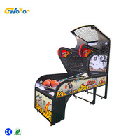Vente de console de jeu d'arcade à pièces pour adultes et de console de jeu de basket-ball simulée