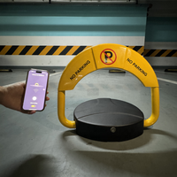 Verrou de parking intelligent à commande à distance standard UE, application intelligente, contrôle Bluetooth, pour garder les places de stationnement