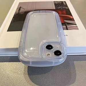 Per iPhone 14 13 12 11 Pro Max XSmax XR X <span class=keywords><strong>XS</strong></span> 7 8 Plus custodia protettiva antiurto in TPU trasparente per cellulare - Product Image 4