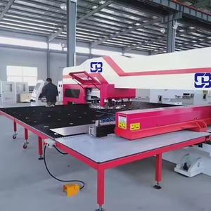 Presse à poinçonner à tourelle CNC fermée à 32 stations avec PLC et moteur, automatique, haute précision, à roulements renforcés - Product Image 5