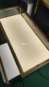 Trang sức showroom ý tưởng thiết kế truy cập hàng đầu hiển thị Showcase với đèn và ổ khóa cho hiển thị thương mại - Product Image 4