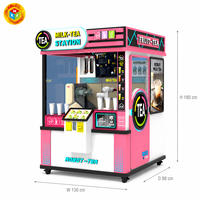Distributeur automatique de bubble tea à monnayeur avec écran tactile et surveillance à distance, approvisionnement direct usine, logo personnalisé MXF