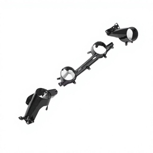 Kit de Interior de Coche de Fibra de Carbono Seca de Alta Calidad, Moldura de Aire Acondicionado, Apto para Ferrari 812 Estilo OME 88752300 888752400 - Product Image 4
