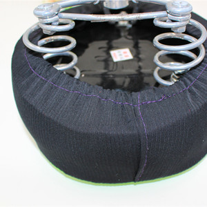 Funda de asiento de malla tipo sándwich para scooters eléctricos, cojín transpirable verde y negro - Product Image 5