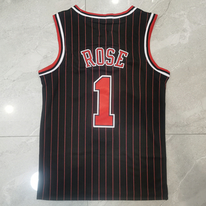 Modèle Homme 2026 Cousu 23 #   Maillot de basket rétro Scottie Pippen Dennis Rodman Derrick <span class=keywords><strong>Rose</strong></span>, taille S-2XL - Product Image 2