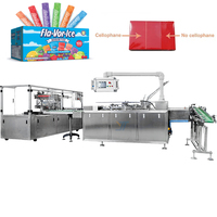 Machine d'emballage en cellophane Bopp 3D Ligne de produits entièrement automatique à grande vitesse pour jus de fruits gelée miel bâton Sachet Bopp