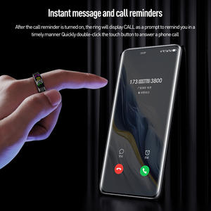 CY-R9 Plus スマートリング LEDスクリーン データ表示 通話リマインダー アプリ制御 リモートコントロール 睡眠トラッカー 健康モニタリング 5ATM - Product Image 5