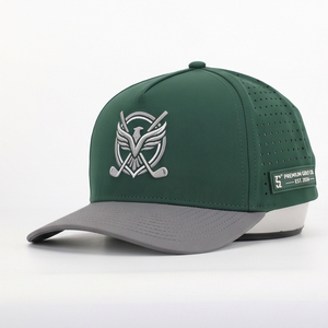 Cappelli Personalizzati con Fori Laser, 100% Cotone, Ricamo 3D, MOQ Minimo 50 Pezzi, Cappello Perforato, Produzione di Cappelli con Logo - Product Image 1