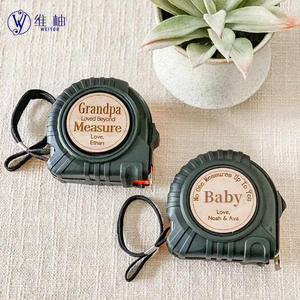 Dropshipping Shopify POD Produit Cadeau Fête des Pères Mètre Ruban Gravé Règle en Bois Personnalisée Cadeau de Noël pour Petit Ami - Product Image 5