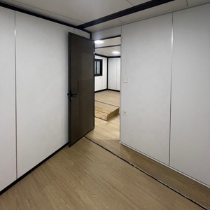 Maison modulaire préfabriquée moderne à 2 chambres, prête à être expédiée, avec cuisine, <span class=keywords><strong>salle</strong></span> <span class=keywords><strong>de</strong></span> <span class=keywords><strong>bain</strong></span> et terrasse, extensible, type conteneur - Product Image 4