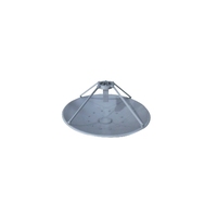 Antenne parabolique en aluminium à large bande Win Fine avec composants de guide d'ondes, gamme de fréquences personnalisable, garantie 1 an