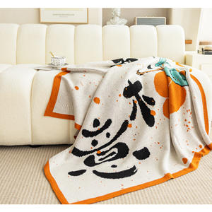 Couverture tricotée épaisse de style Ins, idéale pour la sieste au bureau, la nouvelle décoration intérieure et les déménagements - Product Image 6