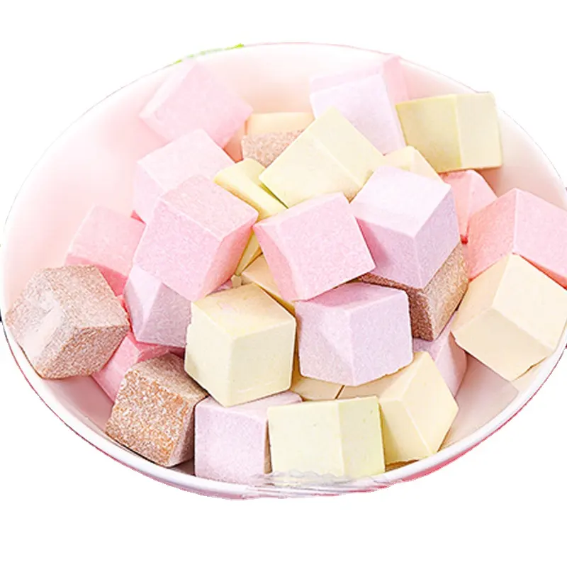 Normal Normal Candy High Appearance Level New Year's Goods Cheese Cube Mixed Decorated Wholesale Wedding Hard Candy Sweet Fruity Flavor Normal