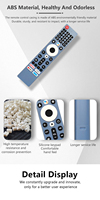 Télécommande de remplacement de haute qualité à prix avantageux pour téléviseur Asanzo avec boîte en PVC et fonction vocale