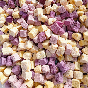 Khỏe Mạnh Snack Fd Đông Khô Sữa Chua Dâu Tây/Blueberry/Xoài/Vàng Đào <span class=keywords><strong>Flavour</strong></span> Hỗn Hợp Đóng Băng Khô Sữa Chua Cubes - Product Image 3