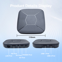 2023 Tv Box Android Q5MAX ATV Amlogic S905 con BT Voice Remote Quad Core 5G Wifi 4K 2GB 8GB Smart TV Android Box Set-Top Box