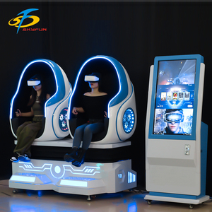 Kinderen Volwassenen Geschikt Spel Centrum 9d Vr Eivorm Blauwe Kleur Vr Bioscoop Game Machine - Product Image 6