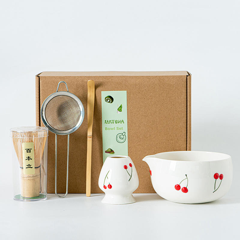 Ensemble 5 pièces cerise