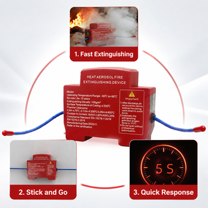 Estintore Aerosol Ecologico per Guida DIN per Quadri Elettrici - Product Image 1