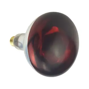 BR40/R125 250W E27 ampoule rouge ampoule chauffante infrarouge lampe pour le chauffage des animaux