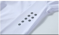 Vêtements de travail extensibles à manches longues pour hommes et femmes, séchage rapide, fermeture éclair, col montant, entraîneur de fitness