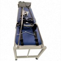Table de traction électrique multifonctionnelle pour thérapie physique, dispositif de traction cervicale et lombaire, équipement de correction