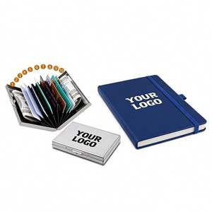 Tarjetero Minimalista Personalizado con Logotipo al por Mayor, Estuche para Tarjetas de Crédito, Regalo Promocional Empresarial, Porta Tarjetas de Identificación Metálico - Product Image 1