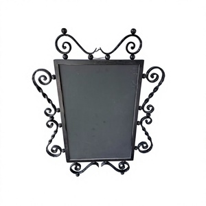 Twisted Iron Metal Photo <b>Frame</b> With Black Finish Perfect For Home <b>Gallery</b> Walls And Office Living Rooms Decor Picture <b>Frames</b> - Product Image 1
