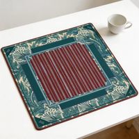 Tapis de Mahjong Durable Écologique Pliable de Luxe Housse de Protection Décorative Personnalisée Antidérapante pour Table de Jeu Unisexe 160