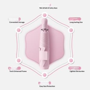 Sombrilla Plegable Automática Ultraligera de Tres Pliegues con Protección UV Unisex - Product Image 2