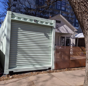 Bán buôn tùy biến thép màn trập cửa cho 20 chân 40 chân dài chiều cao Cube <span class=keywords><strong>container</strong></span> lưu trữ - Product Image 1