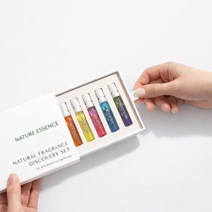 Emballage cosmétique personnalisé de luxe pour échantillons de parfum, boîte à tiroir avec insert en papier, logo personnalisé imprimé OEM - Product Image 2