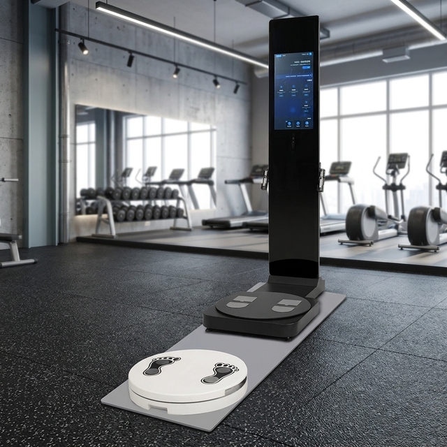 3D Intelligent Human Body Scanner 360° Full Body Posture Analyzer 128 Items Body Data Testing Machine for Fitness Gym