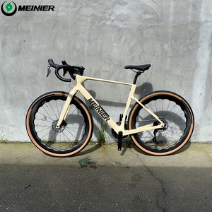 Vélo de gravier ultraléger entièrement en carbone 2X12S avec transmission électronique 105 Di2, freins à disque, roues en carbone T800, vélo de gravier 57C - Product Image 5
