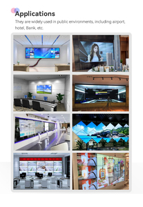 Pantalla Digital LCD de 32 Pulgadas para Montaje en Pared, con Animación de Texto, Construcción de Plástico, para Floristerías - Product Image 6