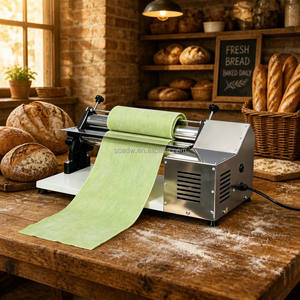 Macchina Automatica per Stendere la Pasta della Pizza 40cm, Sfogliatrice Elettrica Commerciale per Pasticceria, Pane, Pasta, Noodle, Forniture per Panifici - Product Image 1