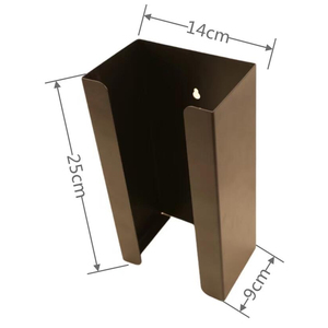 Metal Tissue Box Set Two Color Optional Tissue Box Metal Holder Can Hang Up