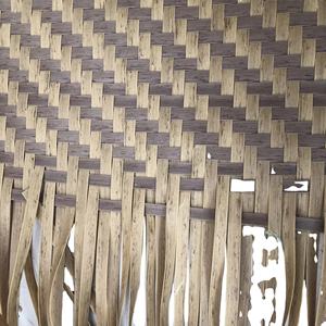 Kunstmatig Rotan Plafond Upvc En Hars Materiaal Vlamvertragend Bamboe Mat Synthetisch Plastic Bamboe Plafond - Product Image 3