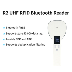 UHF <span class=keywords><strong>RFID</strong></span> 핸드헬드 리더 휴대용 860-960MHz 핸드헬드 <span class=keywords><strong>RFID</strong></span> 리더 UHF 스캐너 바코드 1D/2D 지원 - Product Image 2