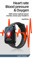 Smartwatch VGS19 4G con Rilevamento Cadute per Anziani, GPS Anti-Smarrimento, Chiamata SOS, Slot SIM, Impermeabile IP67